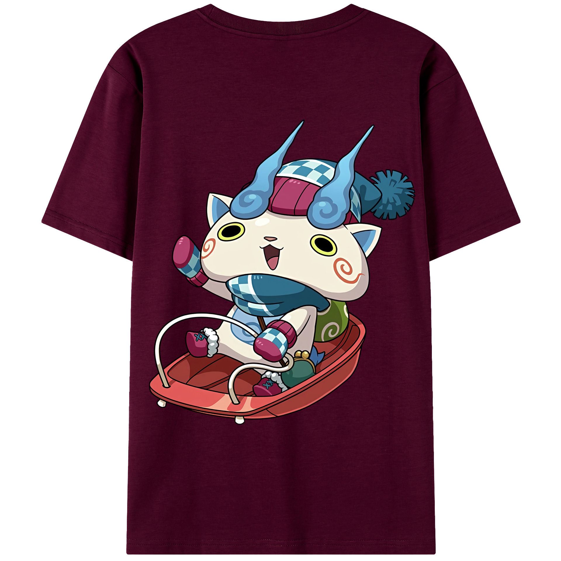 （画像用） 妖怪ウォッチ Yo-kai Watch レディース半袖Tシャツ(バックプリント)